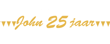 Hoera! John 25 jaar bij Koos!